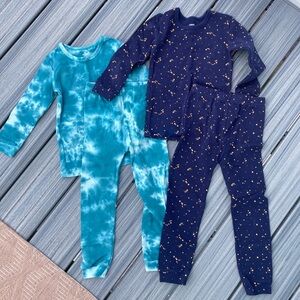 NWOT OWLIVIA - Bundle of 2 Long Sleeve Organic Cotton Pajamas - 5-6T